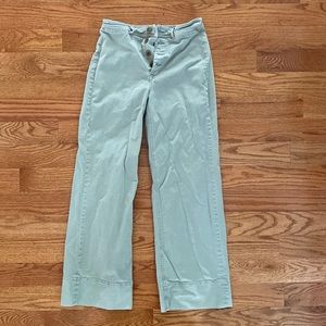 Everlane wide-bottom pants